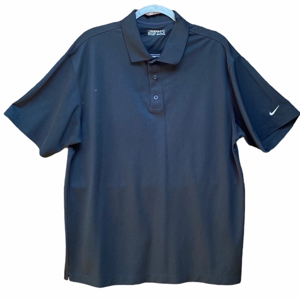 Nike Golf Fit Dry Polo Shirt Black Size XL